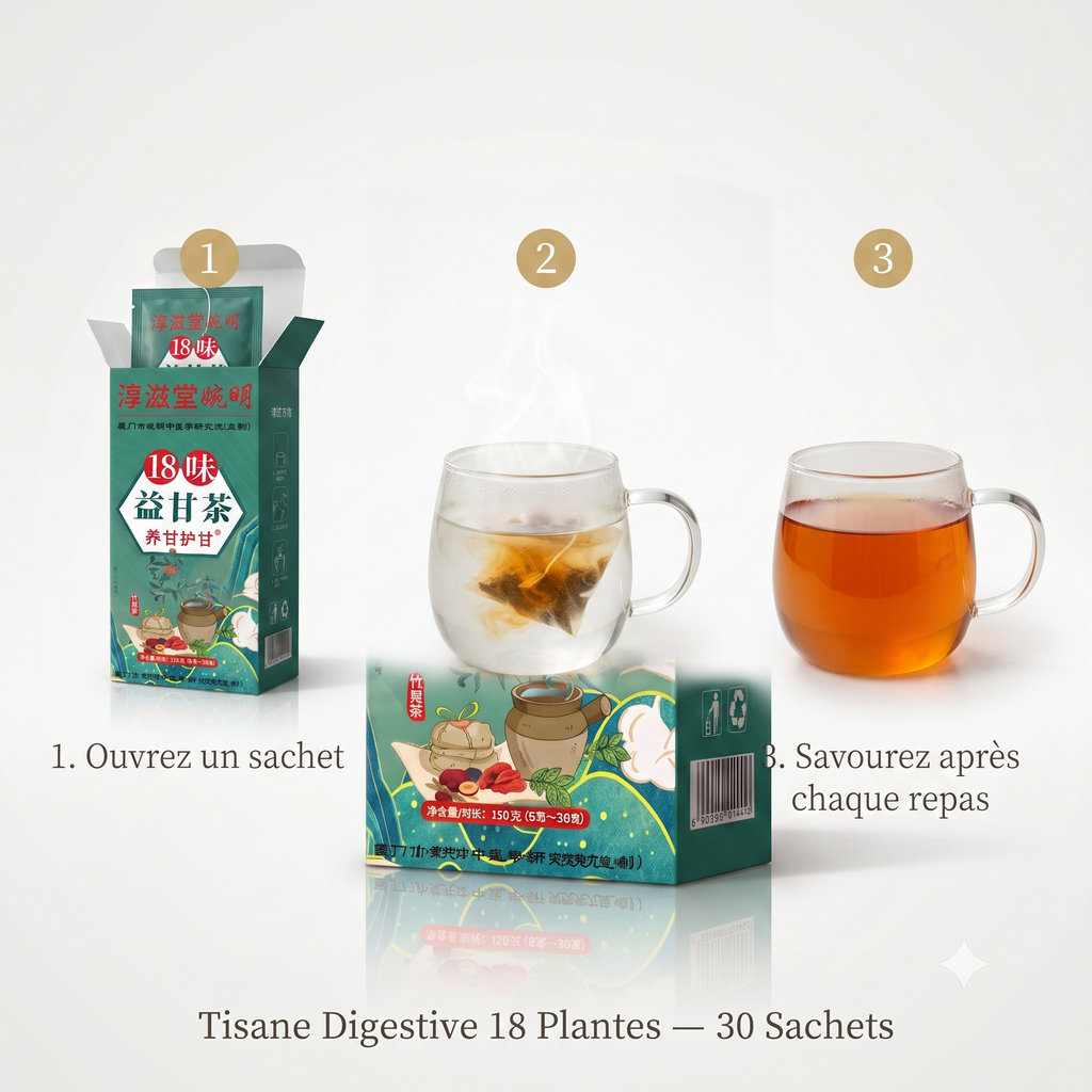 Thé du Bien-Être — Formule Impériale 18 Plantes
